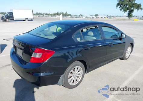 2012 Honda Civic Ex-L z USA, uszkodzony, nr VIN 2HGFB2F93CH509782